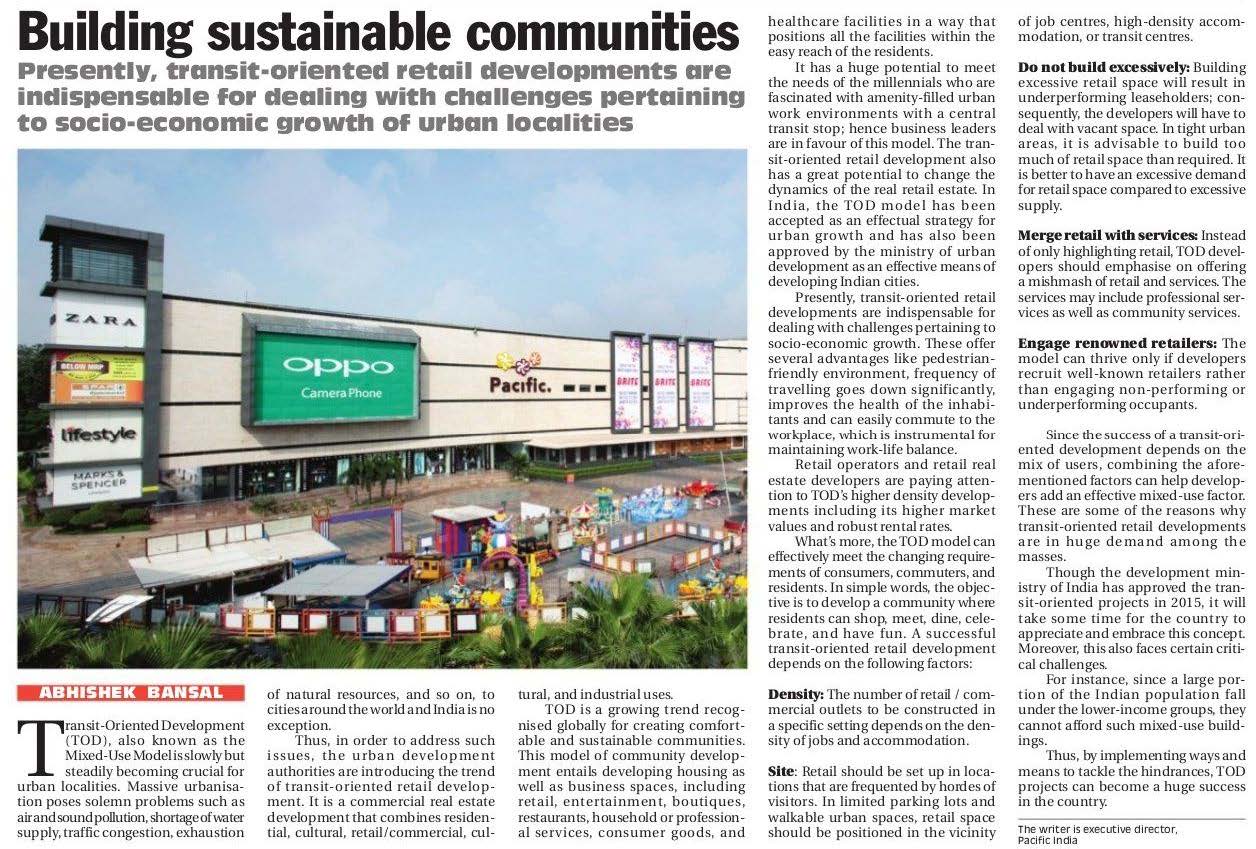 Building sustainable communities - The Statesman